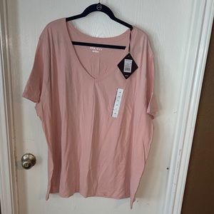 Ava & Viv V-neck Tee Size 4x NWT
